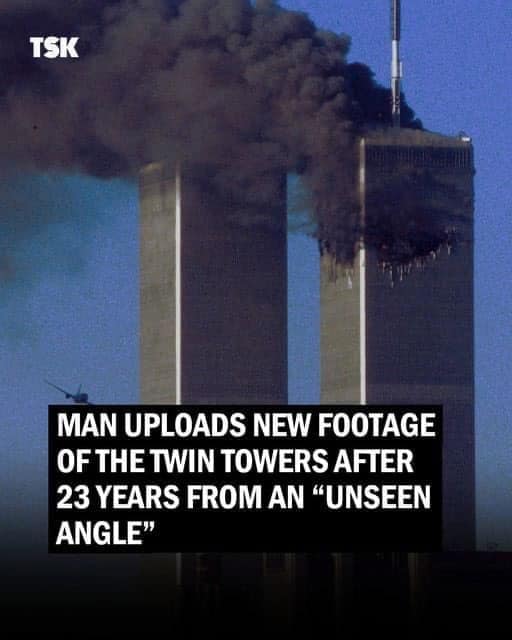 Man Releases Chilling Never Seen Before Footage of Twin Tower Collapse