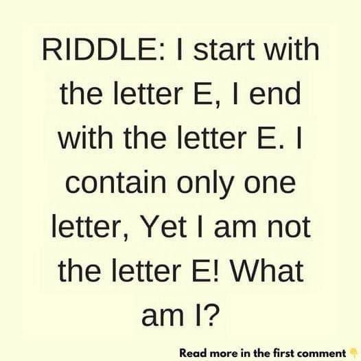 Test your skills with this riddle