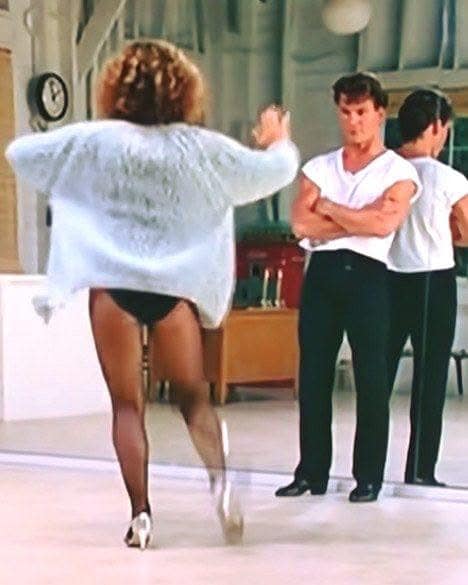 Look Closely This deleted scene from Dirty Dancing confirms what we all suspected… Check the comments