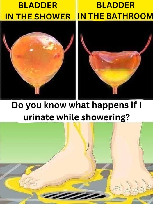 If you urinate in the shower, be careful, you should know that… See more