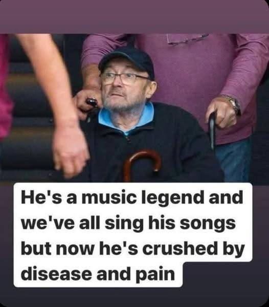 He can barely walk and confessed that he can no longer sing. Thoughts?…. Check the comments for the full story. 👇