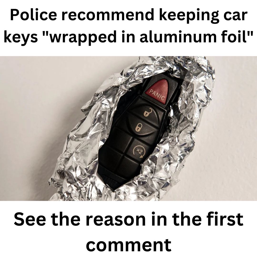 Why you might want to wrap your car key fob in foil