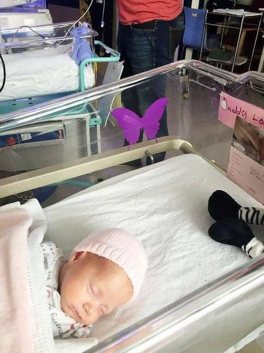 If you see a purple butterfly sticker near a newborn baby, you need to know what it means – Check the comments 👇👇