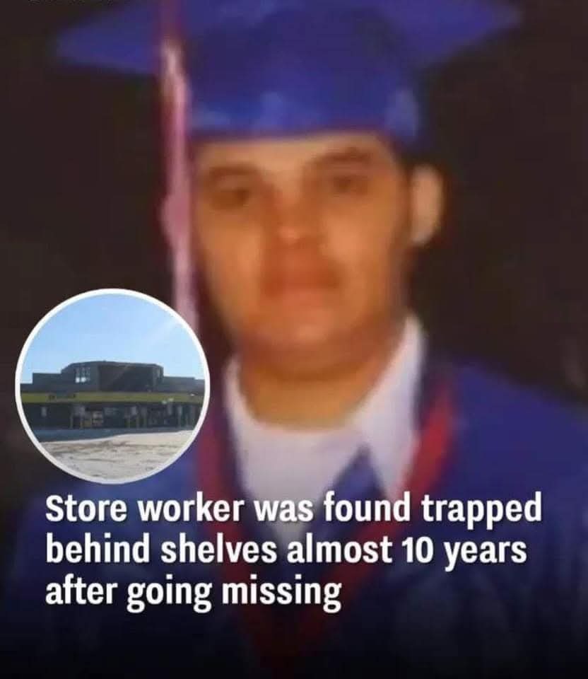 He was discovered in an 18-inch gap.😳Read more👇