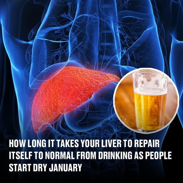 Many will have done it some damage from boozing over the festive period 😫Read more: 👇