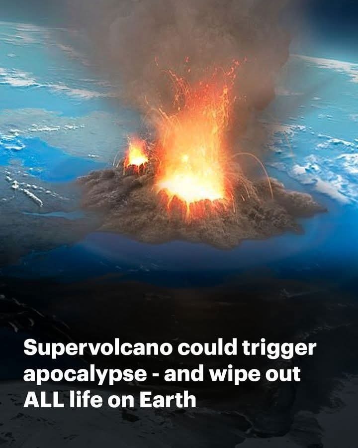 Check to see the most highly-active supervolcano in the world 😱 Read more👇