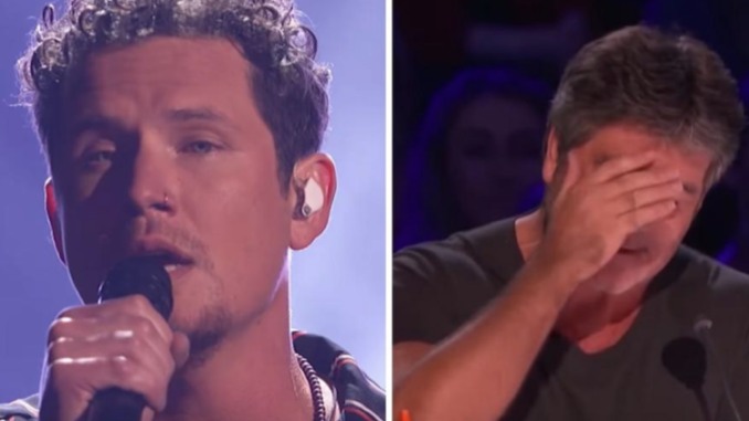 The Judge bursts into tears on live television after the man sings »Us» Full video is in the comments 👇👇👇