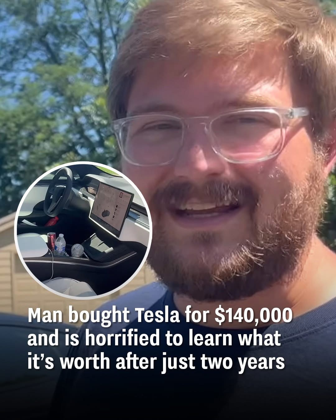 Man bought Tesla for $140,000 and is horrified to learn what it’s worth after just two years.He’d only driven it 37,000 miles 😬Details👇