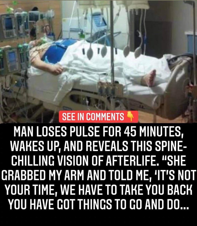 ICU nurse confirmed “he had no heart rate, he had no blood pressure, he had no pulse.” Check the ℂ𝕆𝕄𝕄𝔼ℕ𝕋𝕊 for the full story👇