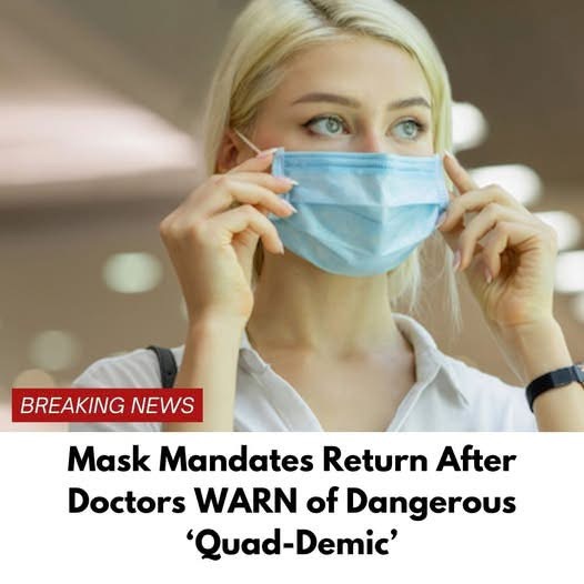 Masks are BACK! 😷😷👇🏼