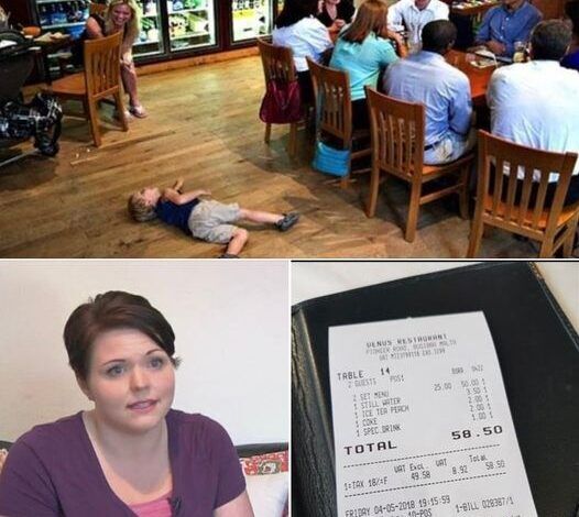 “Angry parents claimed a restaurant added a $50 fine to their bill for ‘poor parenting’… but now the owner is setting the record straight! 😱 **Read more below** 👇👇”