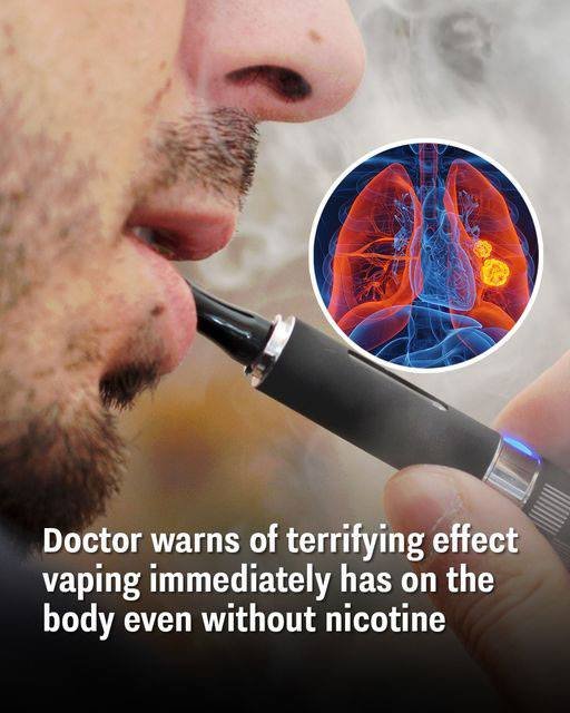 Many believe vapes are less harmful than cigarettes but it’s not necessarily the case.. 😲